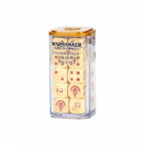 WARHAMMER THE OLD WORLD : TOMB KINGS OF KHEMRI DICE SET 