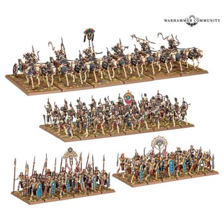 WARHAMMER THE OLD WORLD : HOST OF NEHEKHARA ARMY REINFORCEMENT SET