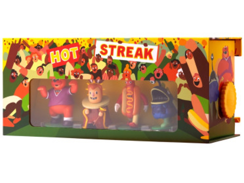 Hot Streak : pariez sur la pire course de mascottes du monde